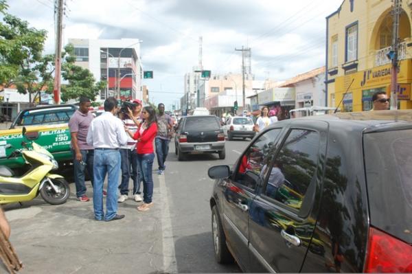 Maio Amarelo: Prefeitura Municipal de Floriano adere ao movimento.(Imagem:Waldemir Miranda)
