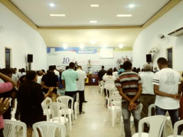 Igreja Quadrangular celebra 10 anos de vitória em Floriano.(Imagem:FlorianoNews)