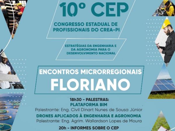 Floriano recebe nesta terça-feira o 5º Encontro Microrregional do CEP.(Imagem:Divulgação)