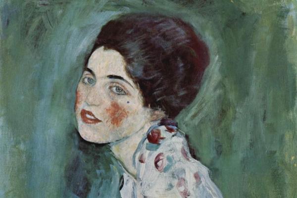 Retrato pintado por Gustav Klimt foi encontrado nas paredes de uma galeria de arte, na Itália, após ter sido roubado em 1997(Imagem:Reprodução/artsy)