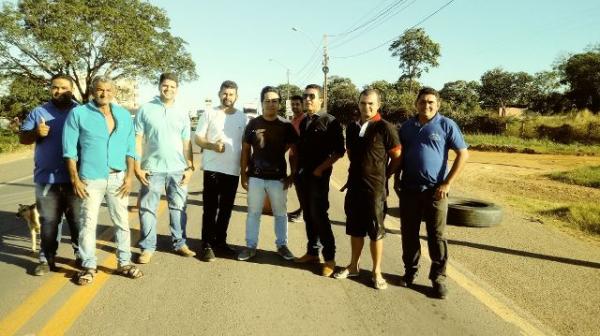 Caminhoneiros iniciam protestos em Floriano.(Imagem:FlorianoNews)