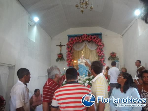 Festejos de Nossa Senhora da Conceição é encerrado na localidade Manga.(Imagem:FlorianoNews)