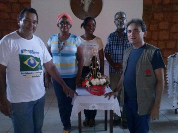 Cáritas Diocesana de Floriano recebe Imagem Peregrina de Nossa Senhora Aparecida.(Imagem:FlorianoNews)