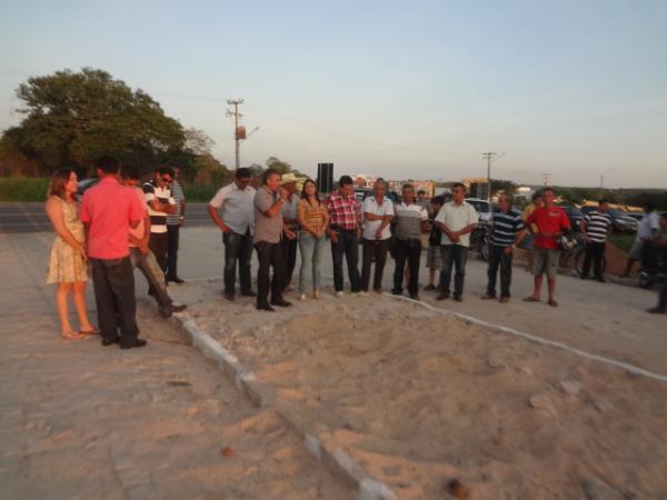 Prefeito de Barão de Grajaú inaugurou obras no fim do mandato.(Imagem:FlorianoNews)