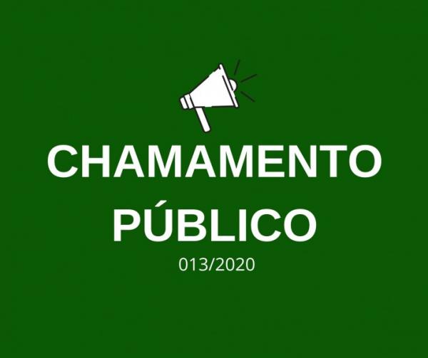 Chamamento Público(Imagem:Reprodução/secom)