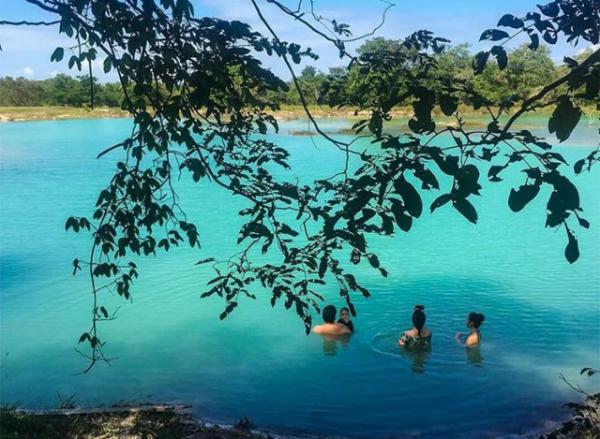 Lagoa azul surge em cidade do Piauí e vigilância fará análise.(Imagem:Longah)