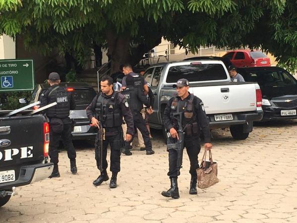 Polícia cumpre mandados no Piauí, Maranhão e São Paulo pela Operação Codinomes(Imagem:Murilo Lucena/TV Clube)