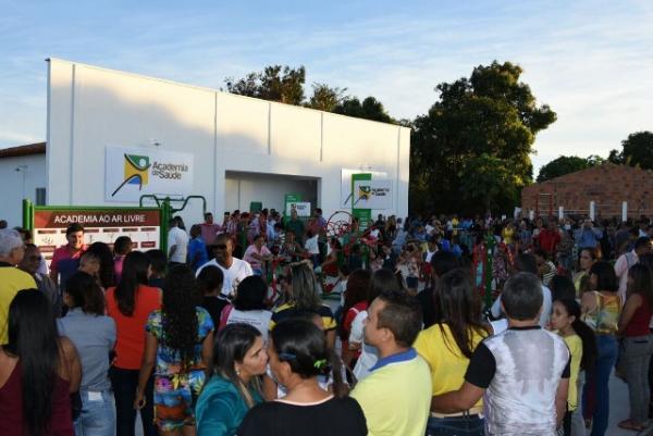 Academia da Saúde é inaugurada no bairro Bosque em Floriano.(Imagem:Secom Floriano )