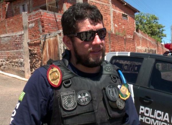 Delegado Jarbas Lima, do Departamento de Homicídios e Proteção à Pessoa (DHPP).(Imagem: Reprodução/TV Clube)