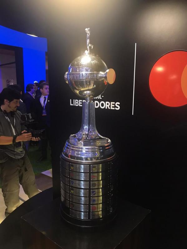 A taça da Libertadores: edição de 2020 começa em janeiro.(Imagem:Martín Fernandez)