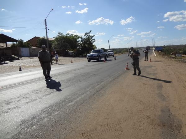 Polícia Militar realizou Operação Fronteira Segura em Floriano.(Imagem:FlorianoNews)