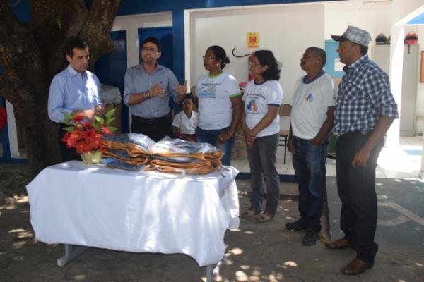 Agentes Comunitários de Saúde ganham uniforme.(Imagem:Secom)