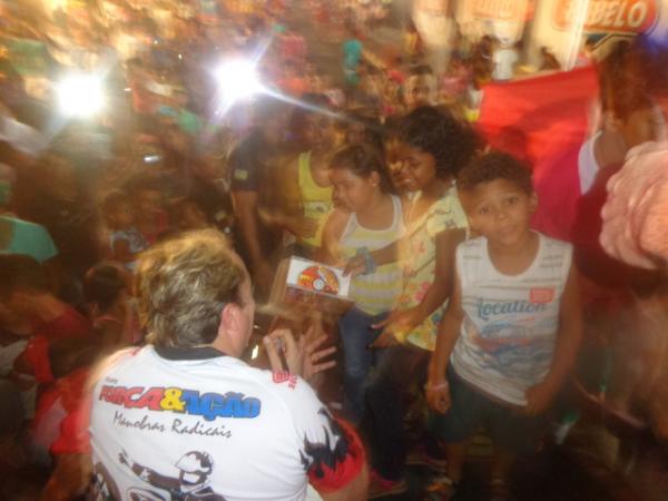 Cajueiro Motos promoveu Show de manobras com a Equipe Força e Acão em Floriano.(Imagem:FlorianoNews)