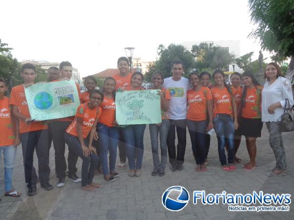 Prefeitura Floriano realiza caminhada em comemoração ao Dia do Meio Ambiente.(Imagem:FlorianoNews)