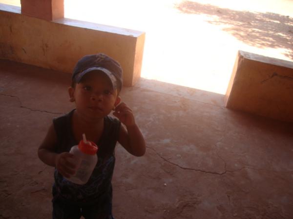 Criança da comunidade Lages(Imagem:redação)