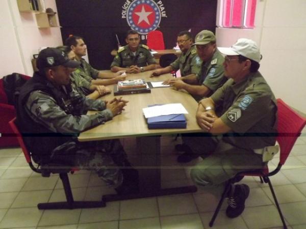 Polícia Militar define plano de monitoramento de torcidas de Parnahyba e River-PI no Verdinho (Foto: Glaucio Resende)(Imagem:Glaucio Resende)