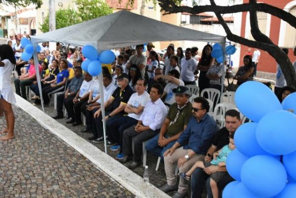 Caminhada marca Dia Mundial da Água em Floriano.(Imagem:SECOM)