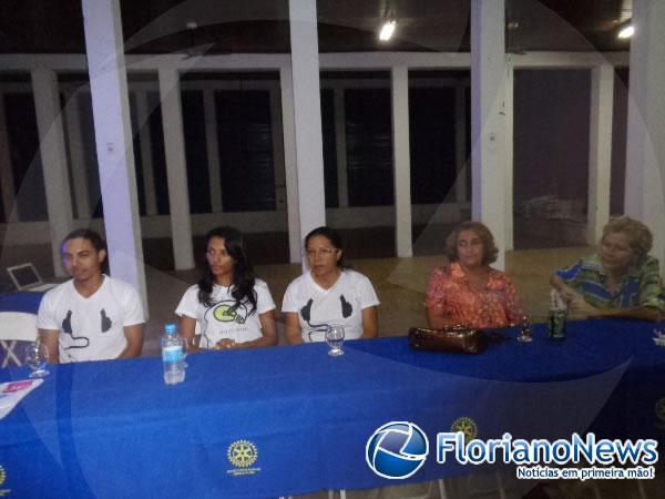 Projeto Abrace Floriano é tema de reunião do Rotary Club.(Imagem:FlorianoNews)