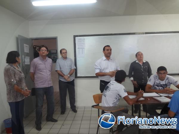 Reitor eleito da UESPI visita Campus de Floriano.(Imagem:FlorianoNews)