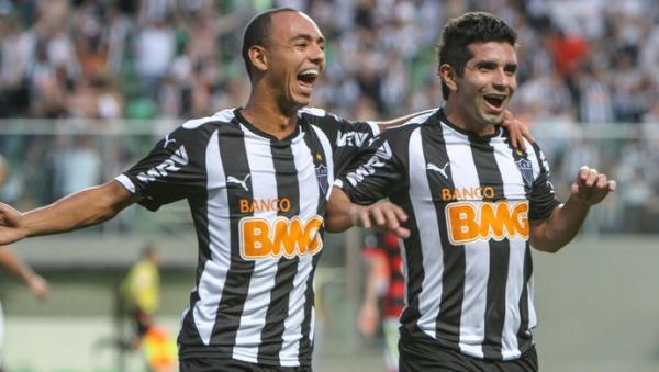 Meia Guilherme, do Atlético-MG, tem conseguido cumprir bem a função de Ronaldinho Gaúcho.(Imagem:Bruno Cantini)