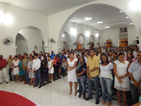 Igreja Santo Antônio, em Barão de Grajaú, celebra Pentecostes.(Imagem:FlorianoNews)