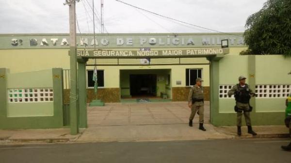 Batalhão da PM de Floriano(Imagem:FlorianoNews)