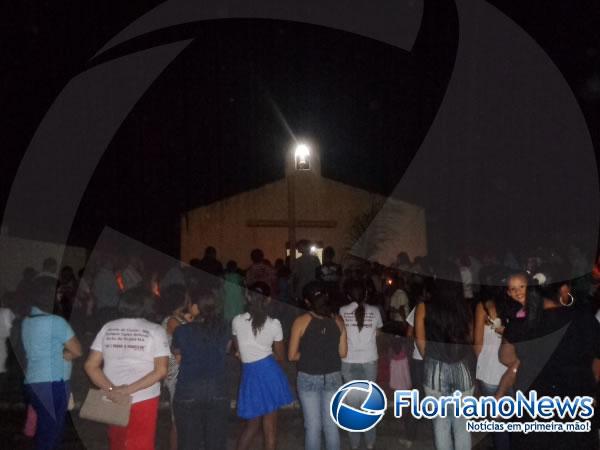 Corpus Christi é celebrado com missa e procissão em Barão de Grajaú.(Imagem:FlorianoNews)