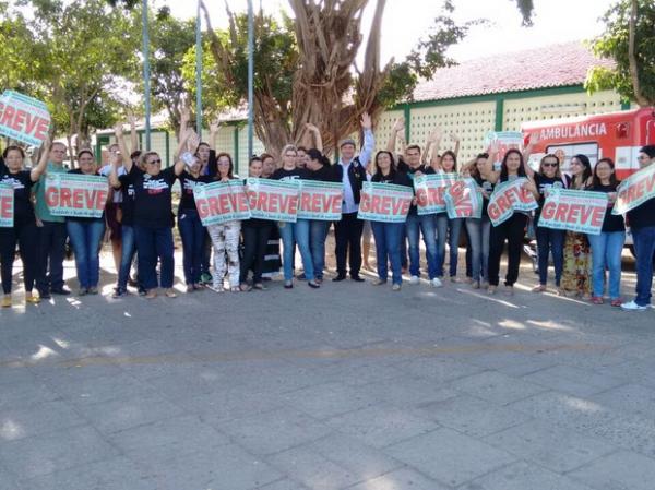 Trabalhadores em enfermagem decidiram manter a greve no Piauí.(Imagem:Senatepi)