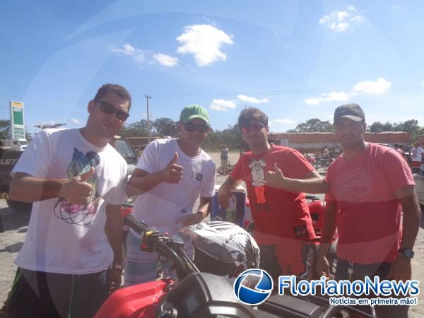 Motoqueiros participaram do 2º Rally das Lajes em Barão de Grajaú. (Imagem:FlorianoNews)