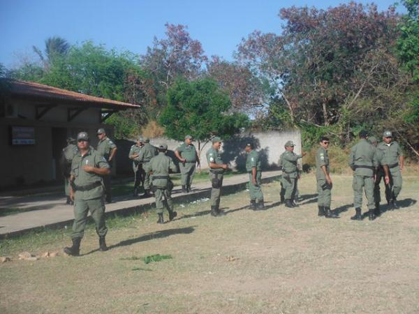 Polícia Militar realiza operação Bairro Seguro em Floriano.(Imagem:FlorianoNews)