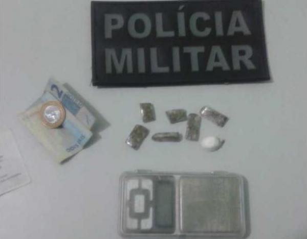 Suspeitos de tráfico de drogas foram detidos no Sul do Piauí.(Imagem:Divulgação)