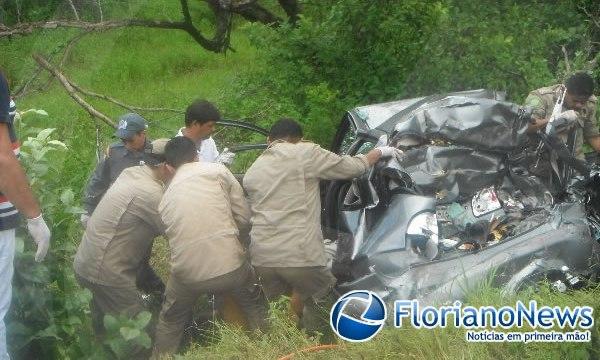 Acidente deixa quatro vítimas fatais entre Barão de Grajaú e São João dos Patos.(Imagem:FlorianoNews)