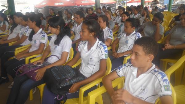 Alunos do curso Técnico em Agropecuária participaram de palestra.(Imagem:FlorianoNews)