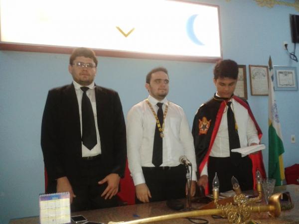 Capitulo DeMolay de Floriano tem nova diretoria.(Imagem:Tioborges)