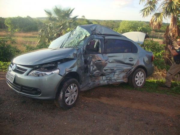 Acidente automobilístico deixa uma vítima fatal em Floriano.(Imagem:Costa Filho/jc24horas)
