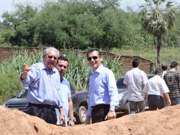 Secretário de Transportes e comitiva visitam canteiro de obras da Avenida Beira-rio.(Imagem:FlorianoNews)