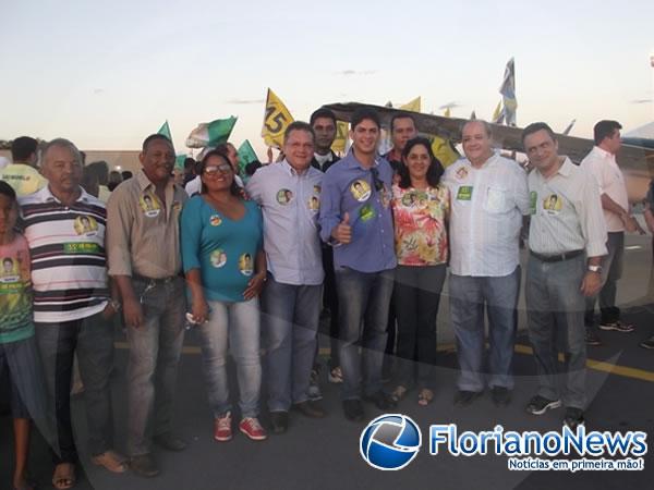Candidato ao Governo, Zé Filho, participou de carreata e reuniões em Floriano.(Imagem:FlorianoNews)