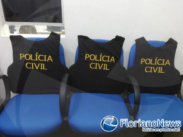 Polícia Civil de Floriano recebe novos coletes à prova de balas.(Imagem:FlorianoNews)