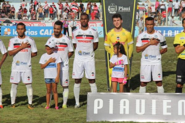 River tenta virar a página e foca vaga na Copa do Nordeste 2019.(Imagem:Victor Costa/River A.C.)