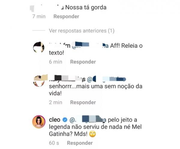 Cleo (Imagem: Instagram/Reprodução)