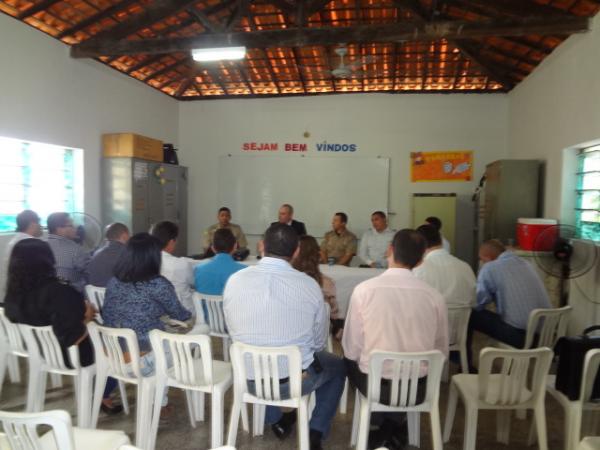 Penitenciária de Vereda Grande sediou reunião com diretores de unidades prisionais.(Imagem:FlorianoNews)