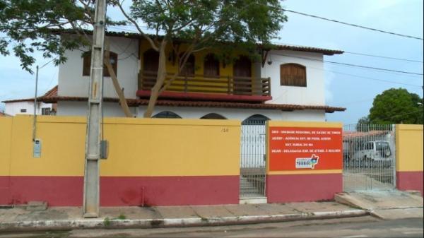 Delegacia da Mulher em Timon, no Maranhão.(Imagem:Reprodução/TV Clube)