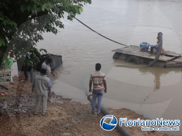 Realizada substituição de bomba de sucção por equipamento de maior vazão em Barão de Grajaú.(Imagem:FlorianoNews)