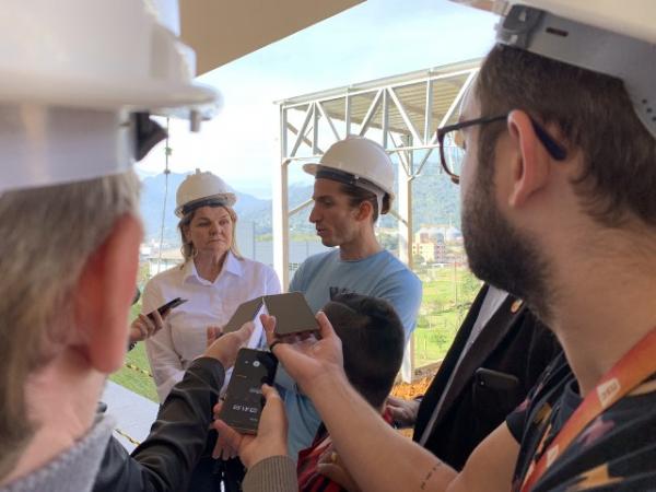 De férias em Jaraguá do Sul, lateral-esquerdo promete definir futuro até a próxima semana.(Imagem:Marco Antônio Mendes/NSC)