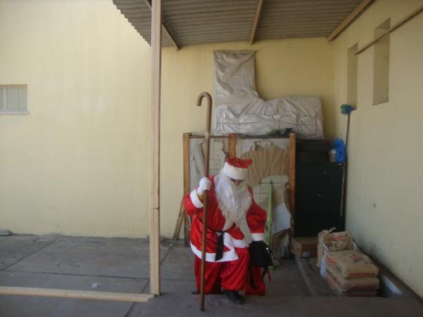 CHEGADA DO PAPAI NOEL AOS CORREIOS(Imagem:REDAÇÃO)