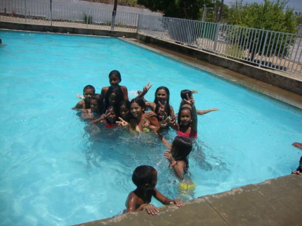 pose na piscina(Imagem:redação)