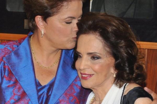 A ex-presidente Dilma Rousseff com a mãe, Dilma Jane.(Imagem:Instagram Dilma Rousseff/Arquivo Pessoal)