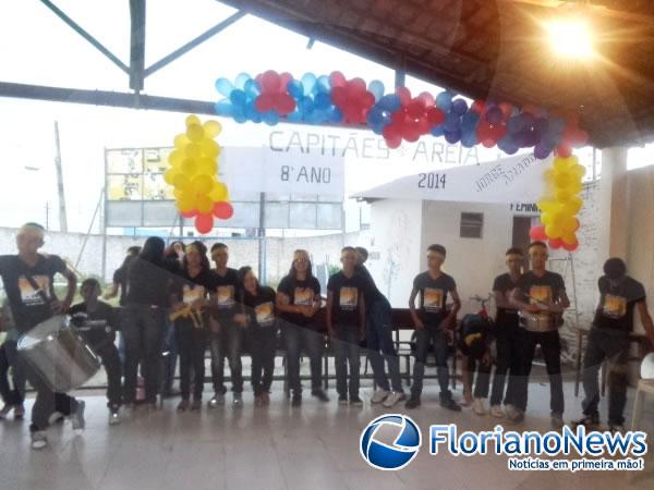 Escola Mega de Floriano realiza 1ª Gincana Literária.(Imagem:FlorianoNews)