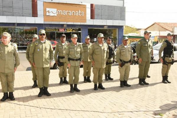 Hasteamento das bandeiras abre as comemorações do dia 7 de setembro em Floriano.(Imagem:SECOM)