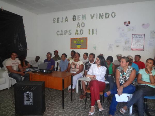 Ronda Cidadão realizou palestra sobre drogas no CAPS de Floriano.(Imagem:FlorianoNews)